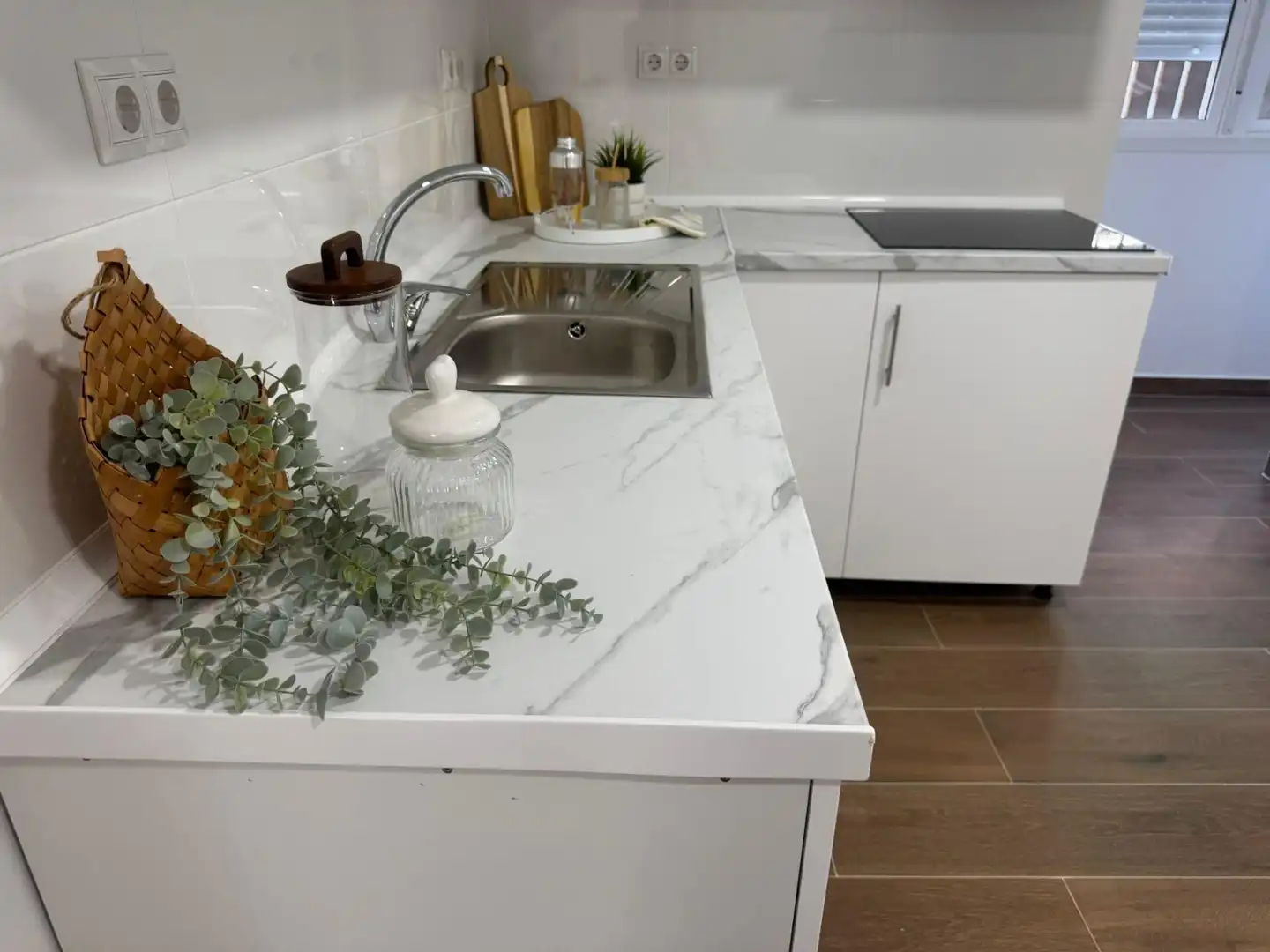 Kitchen of Flat for sale in Madrid  with Heating and Terrace