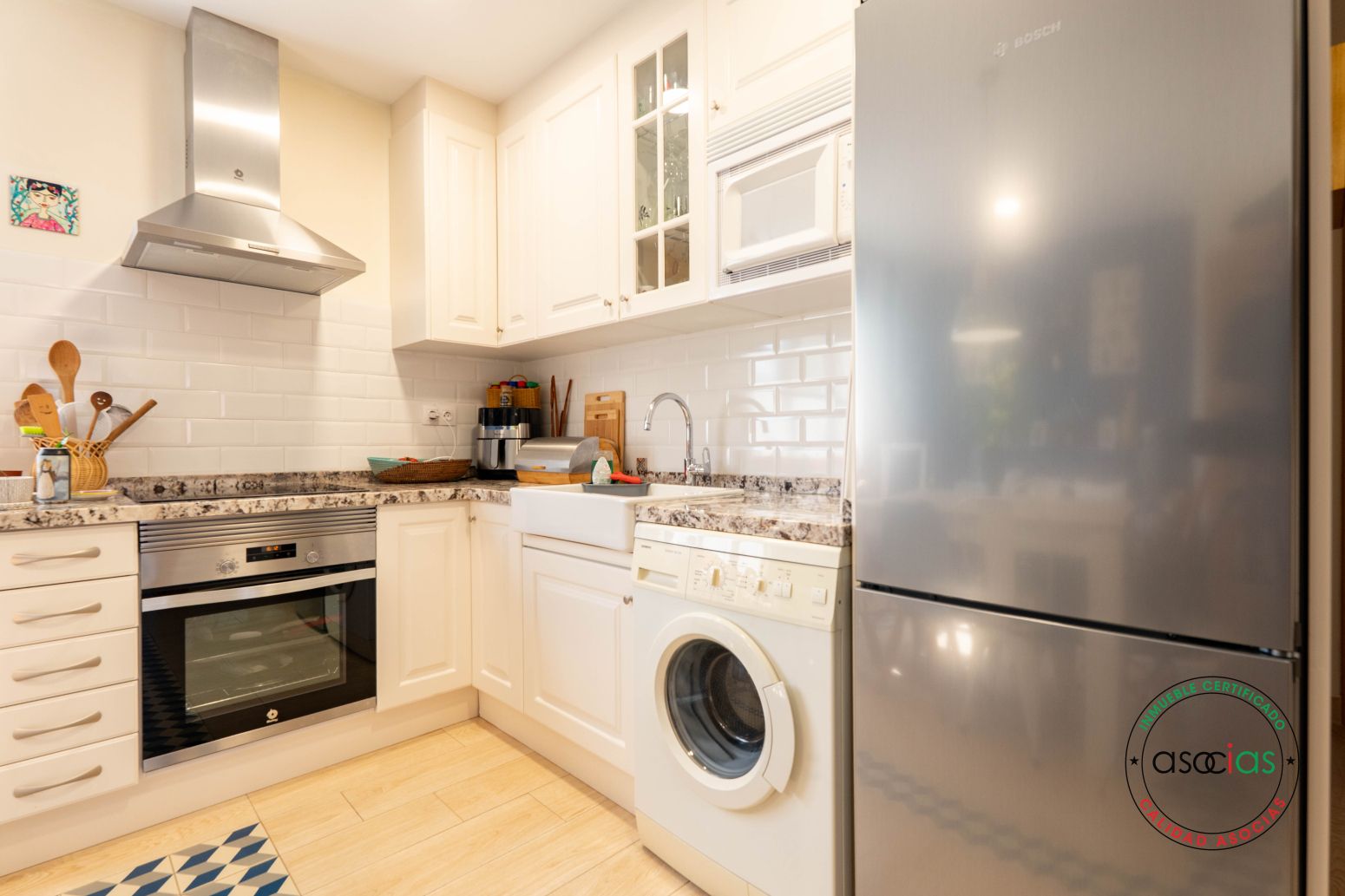 Kitchen of Flat for sale in Gijón   with Heating
