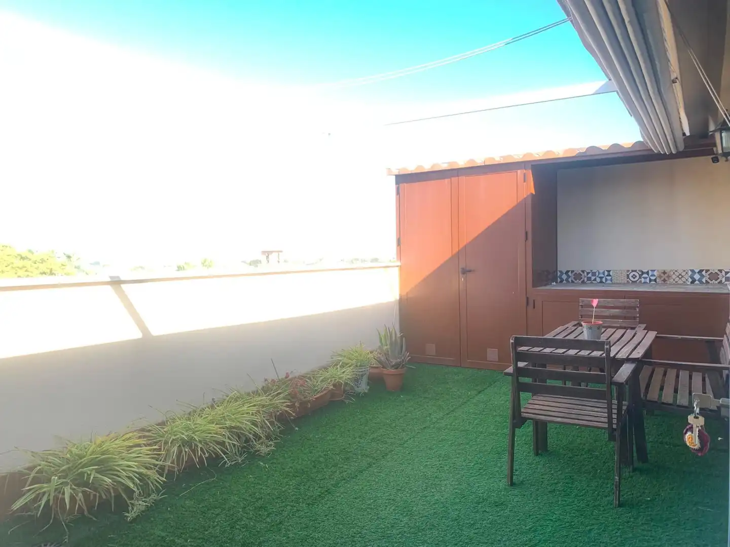 Terraza de Ático de alquiler en Murcia con Aire acondicionado, Calefacción y Terraza