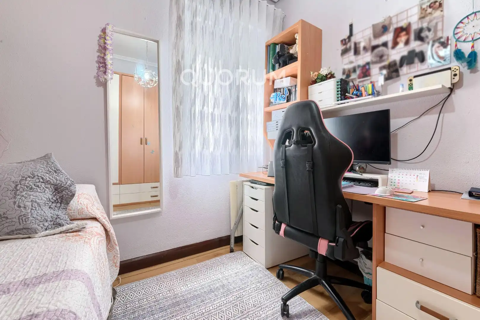 Bedroom of Flat for sale in Barakaldo   with Heating and Furnished