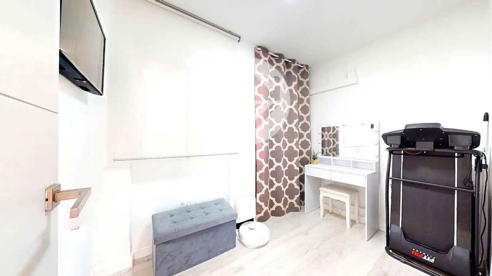 Schlafzimmer von Wohnung zum Verkauf in Leganés mit Klimaanlage