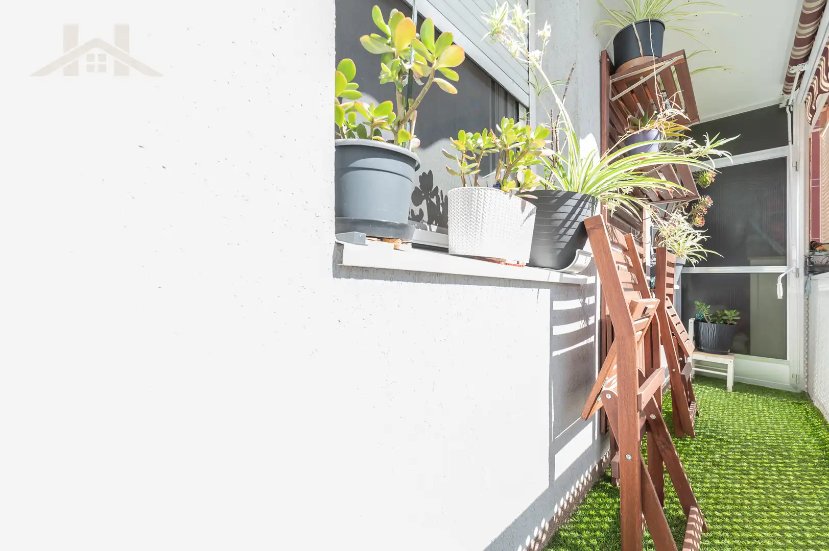 Balcony of Flat for sale in Fuenlabrada  with Air Conditioner, Heating and Furnished