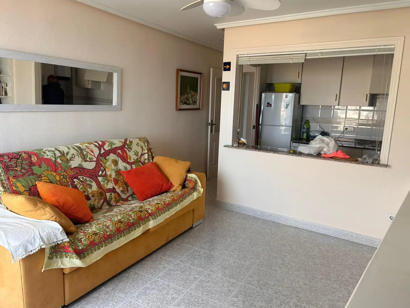 Sala d'estar de Apartament de lloguer en Santa Pola