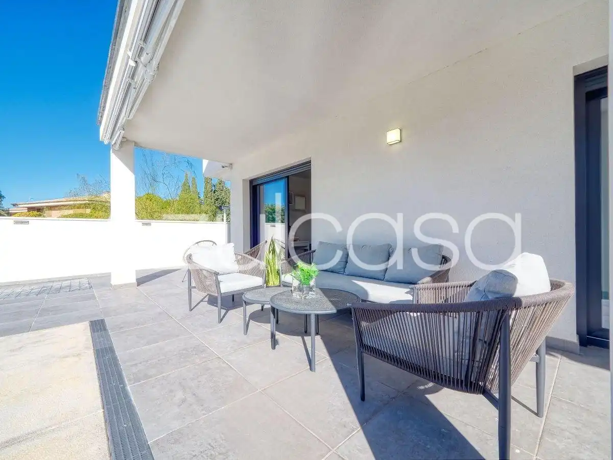 Terraza de Casa o chalet en venta en Sant Joan d'Alacant con Aire acondicionado, Terraza y Piscina