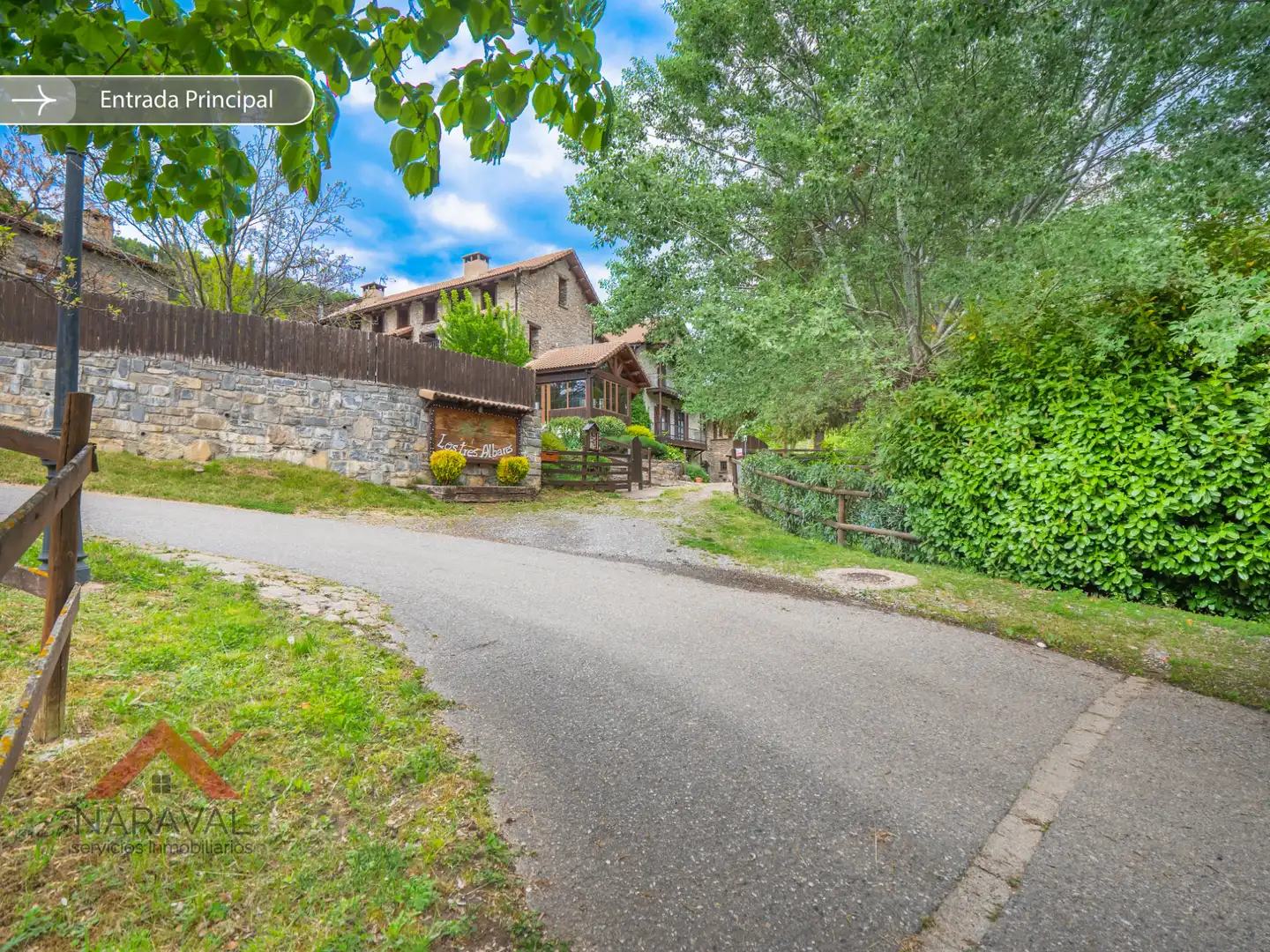 Vista exterior de Casa o chalet en venta en Fiscal con Aire acondicionado, Calefacción y Jardín privado