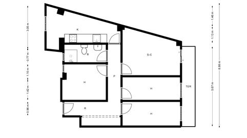 Photo 5 of Flat to rent in San Isidro, Madrid