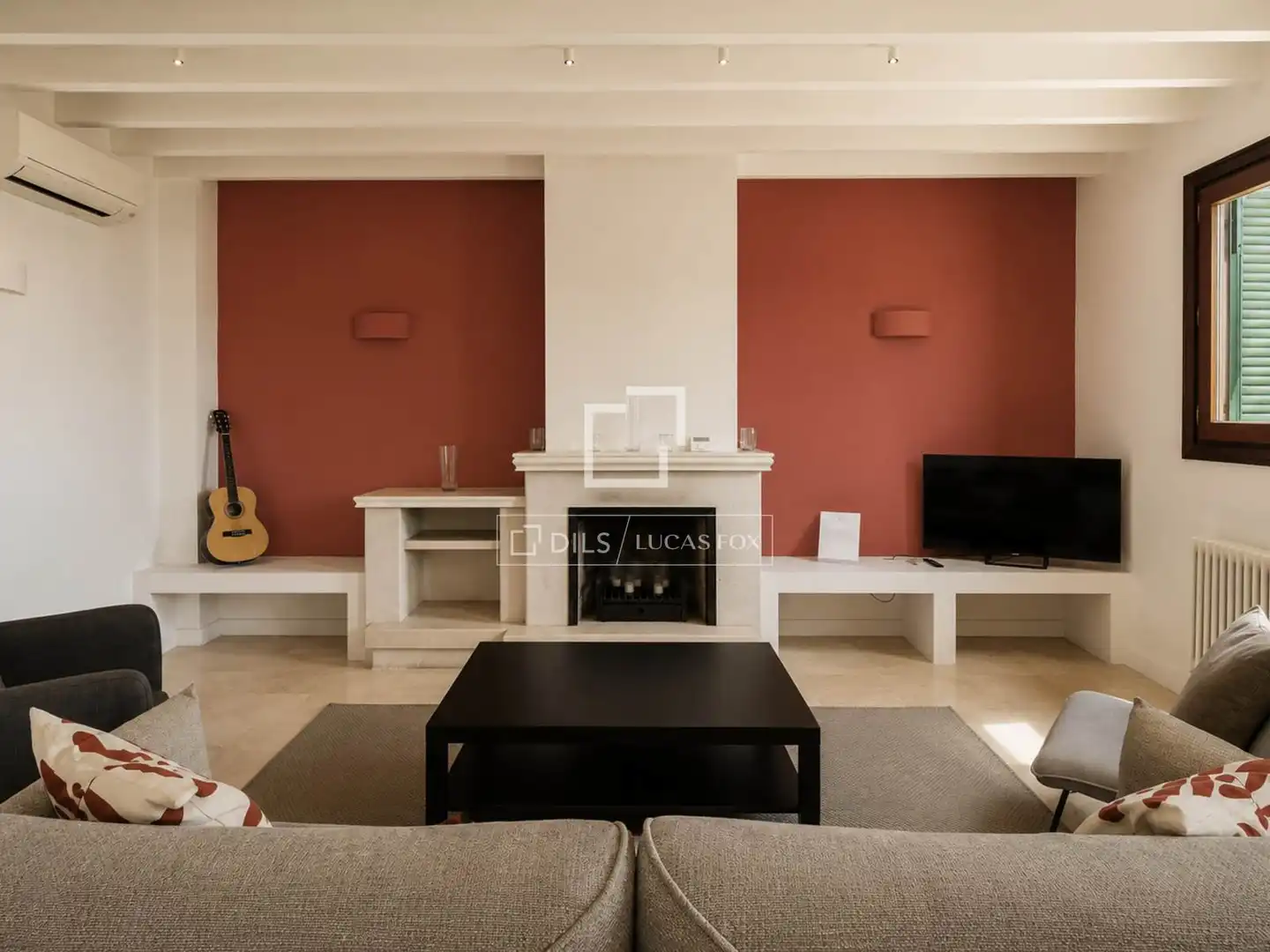 Sala de estar de Casa o chalet en venta en  Palma de Mallorca con Aire acondicionado, Calefacción y Parquet