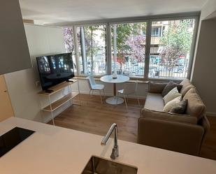 Living room of Apartment to rent in Girona Capital  with Air Conditioner