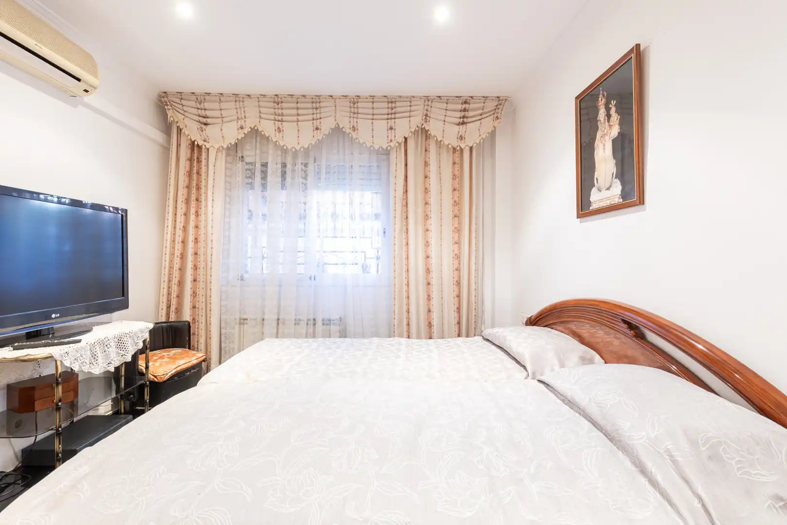 Bedroom of Flat for sale in Terrassa  with Air Conditioner, Heating and Terrace