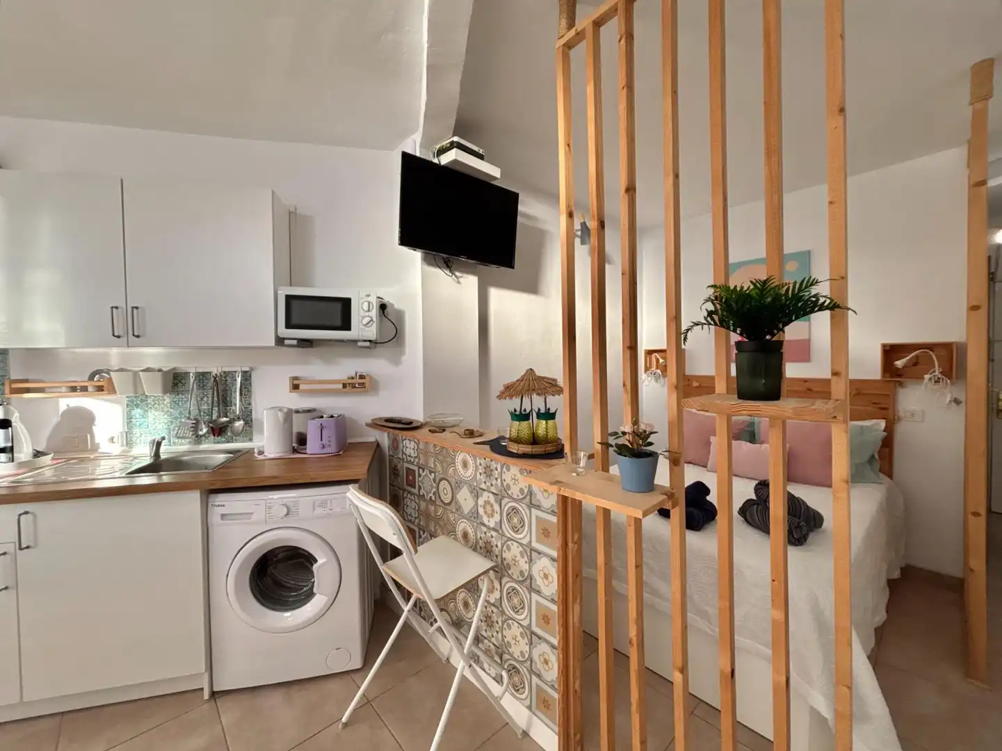 Cuina de Apartament en venda en Tacoronte amb Terrassa i Moblat