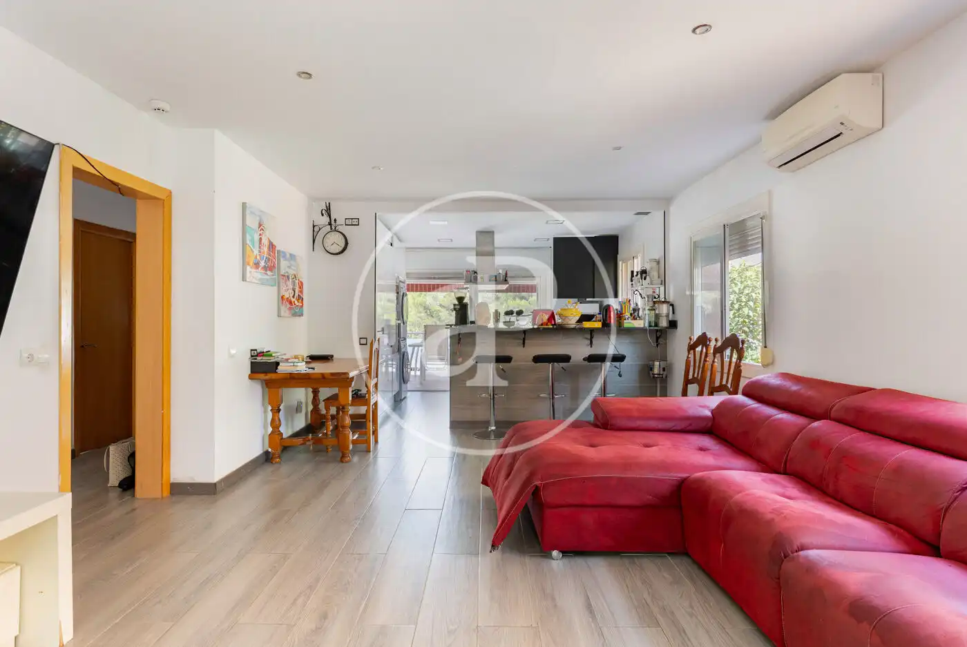 Living room of Flat for sale in Rubí  with Air Conditioner, Heating and Private garden