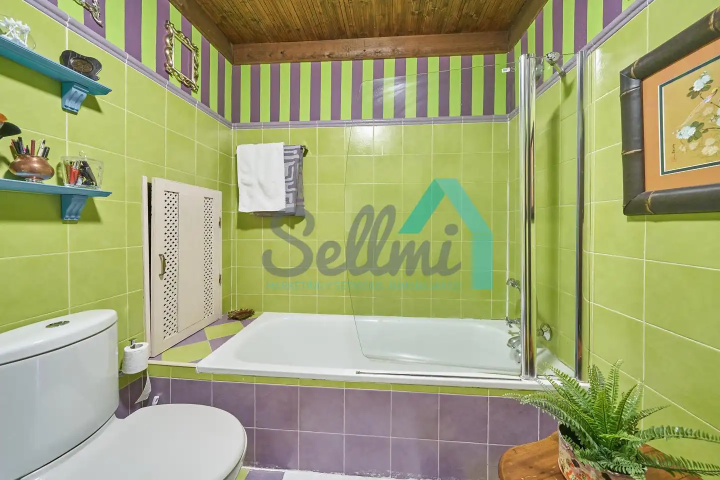 Baño de Casa o chalet en venta en Siero con Calefacción, Jardín privado y Parquet