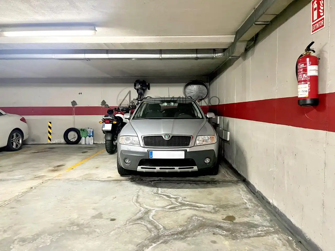 Parking of Flat for sale in Vigo   with Heating and Parquet flooring