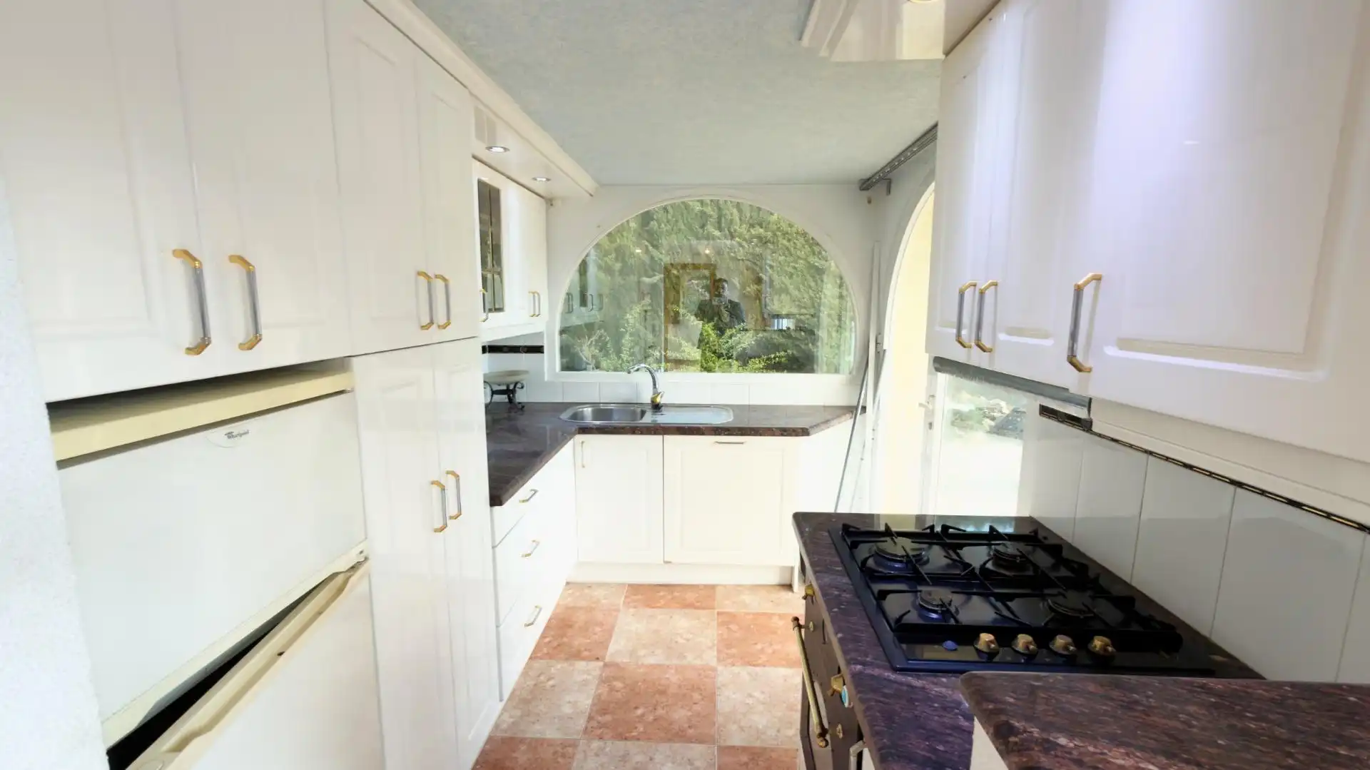 Cocina de Casa o chalet en venta en La Nucia con Aire acondicionado, Jardín privado y Terraza