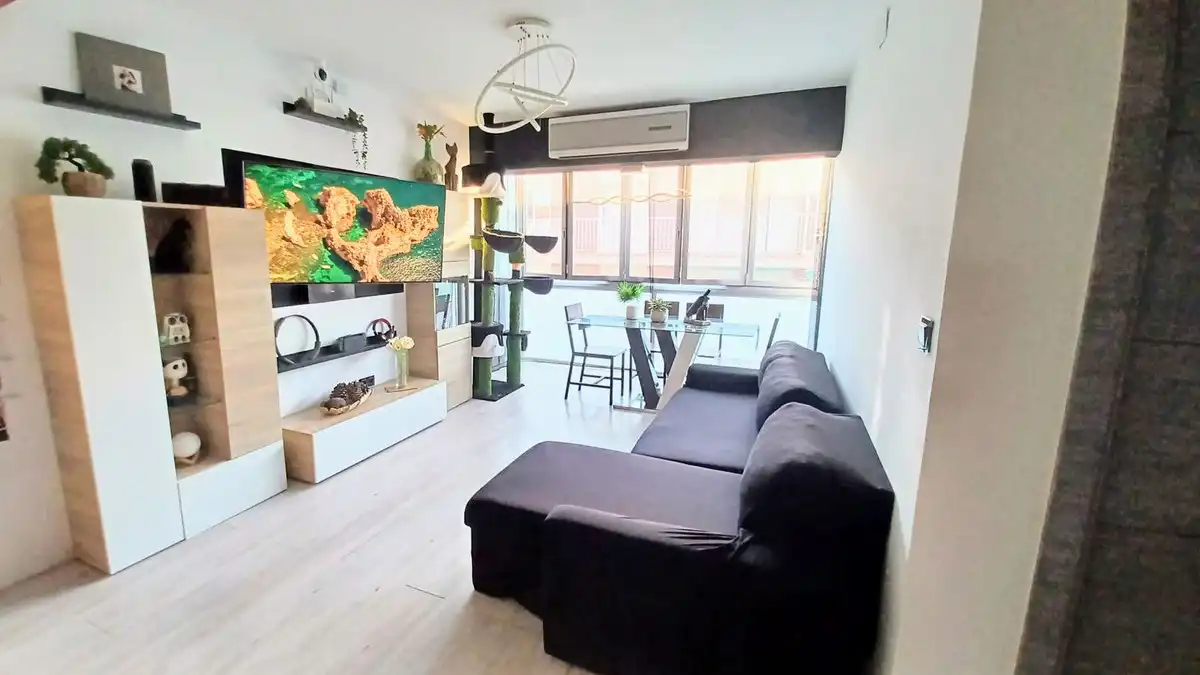 Sala d'estar de Apartament en venda en Pilar de la Horadada amb Aire condicionat i Traster