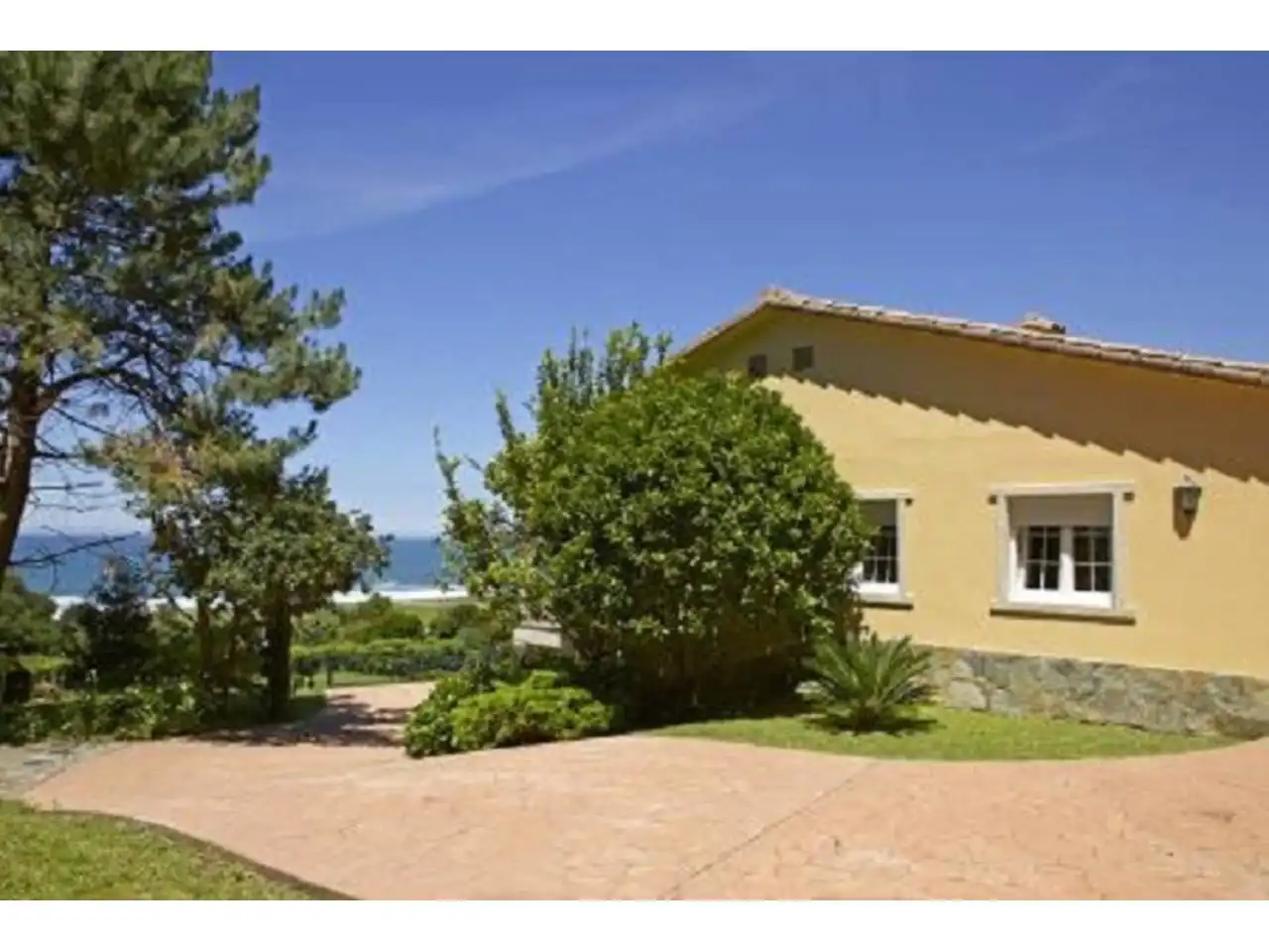 Garten von Haus oder Chalet zur Miete in Baiona mit Heizung, Privatgarten und Terrasse
