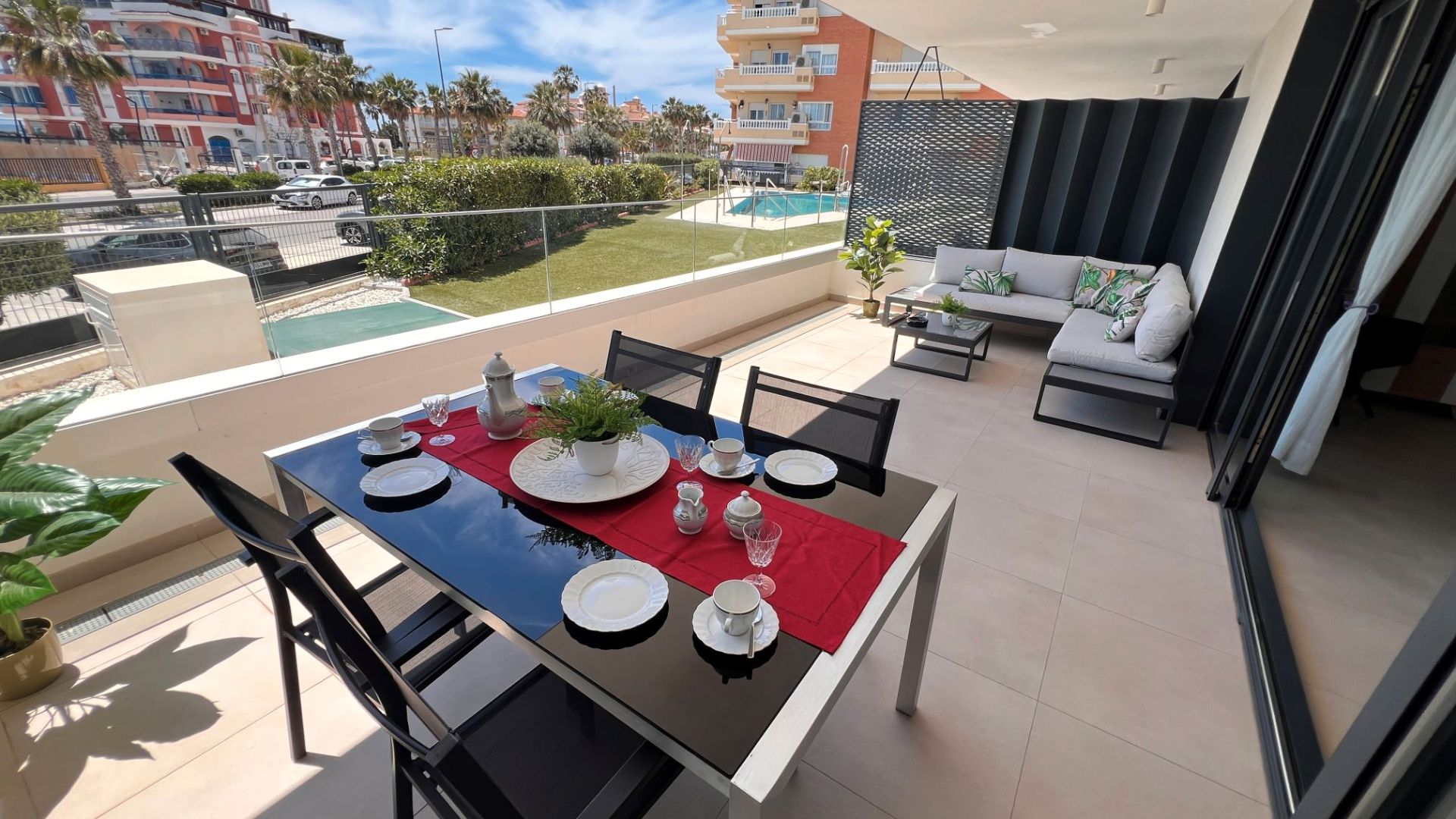 Terrace of Apartment for sale in Torrox  with Air Conditioner, Terrace and Furnished