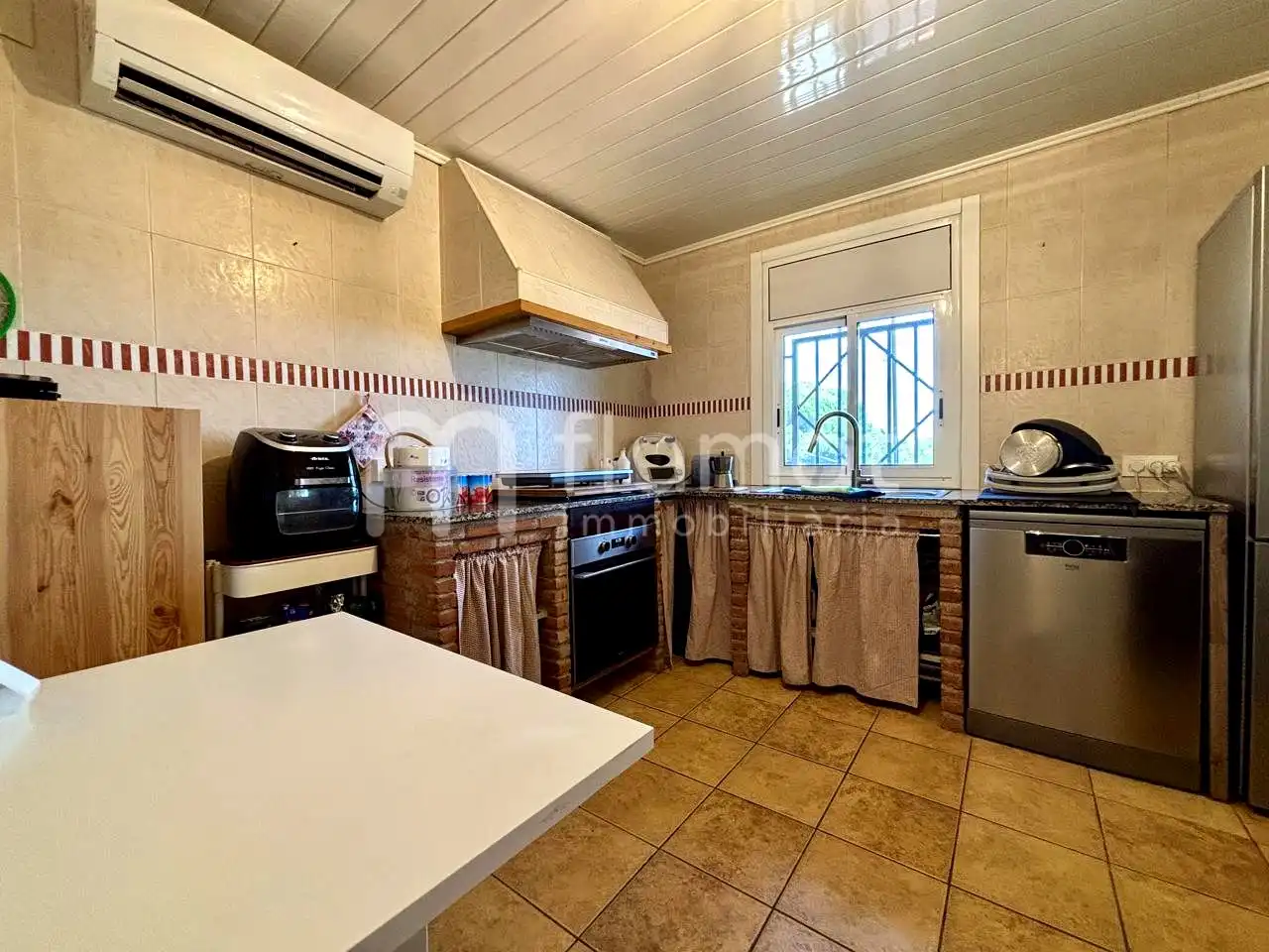 Cocina de Casa o chalet en venta en Tordera con Aire acondicionado, Jardín privado y Piscina