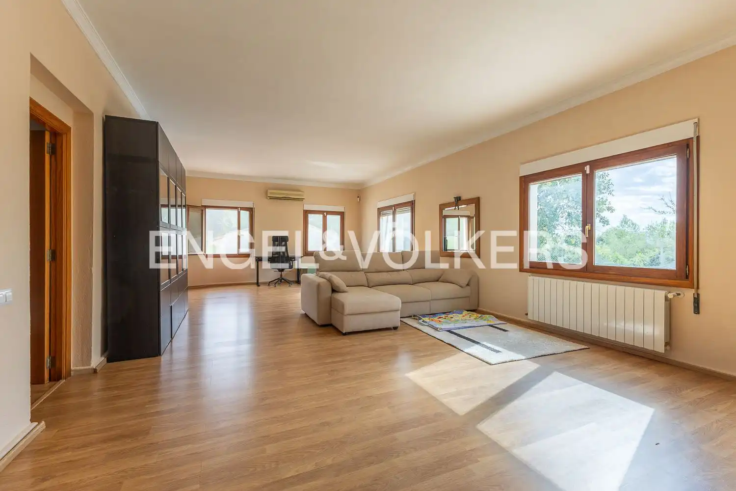 Sala de estar de Casa o chalet en venta en Dénia con Calefacción, Jardín privado y Parquet