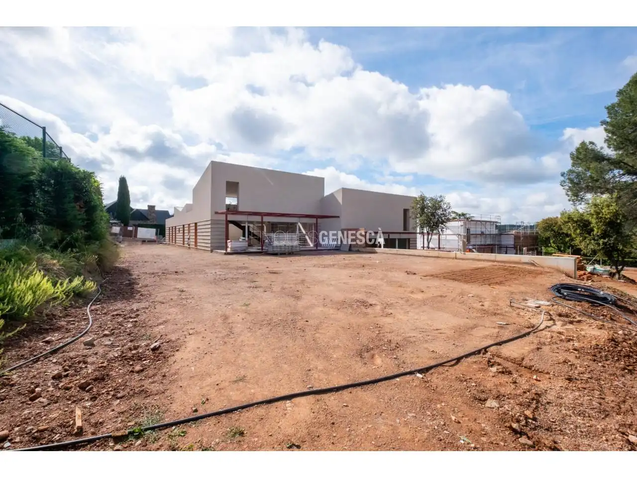Vista exterior de Casa o xalet en venda en Matadepera amb Aire condicionat, Calefacció i Jardí privat