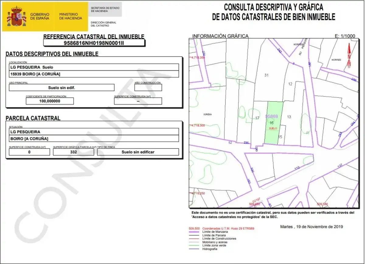 Exterior view of Residential for sale in Boiro