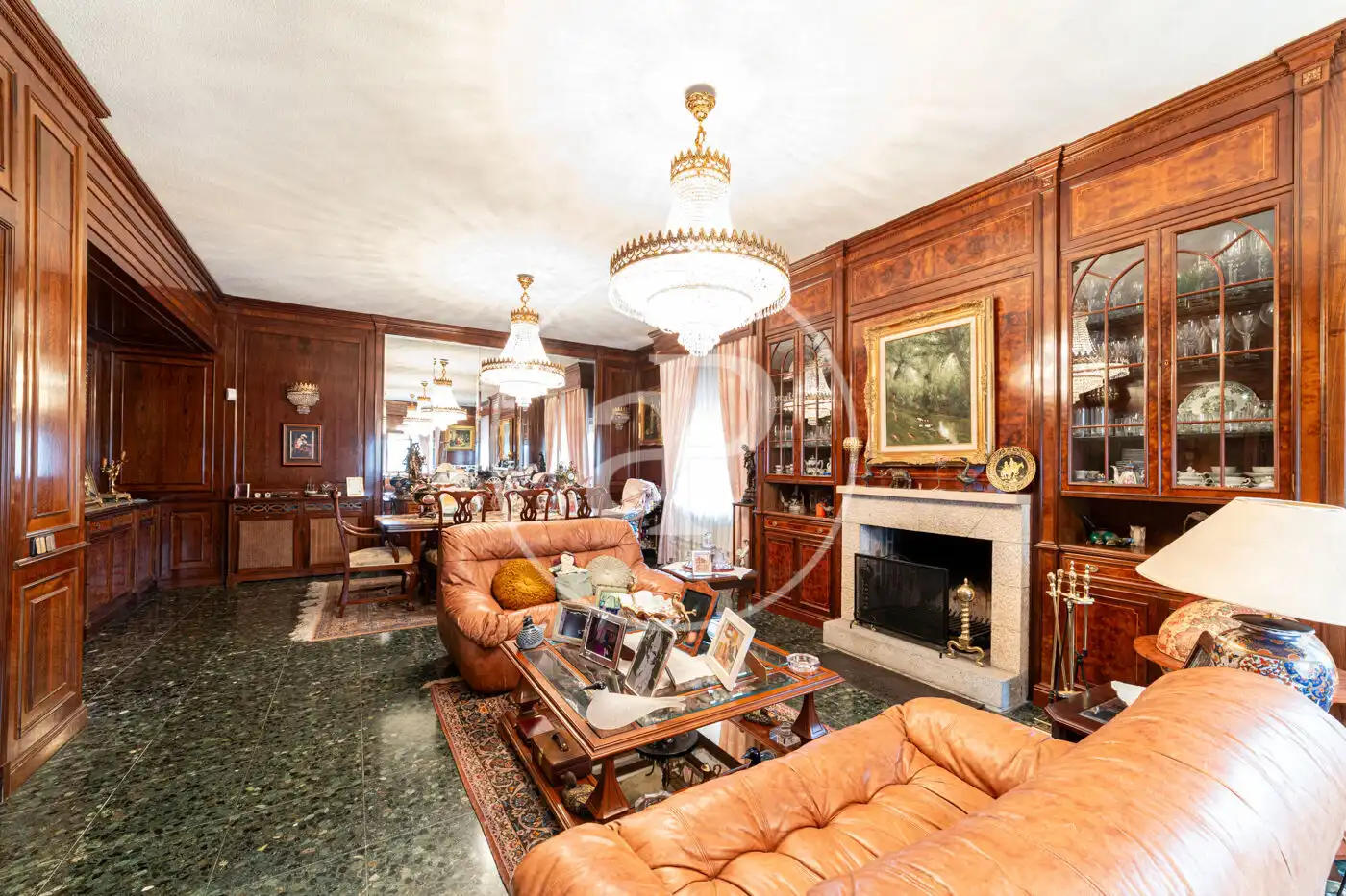 Sala de estar de Casa o chalet en venta en Algete con Aire acondicionado, Calefacción y Jardín privado