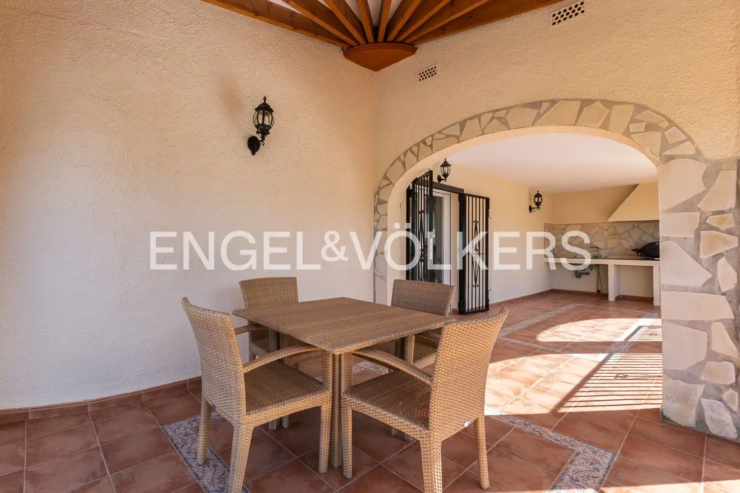 Terrassa de Casa o xalet en venda en Pedreguer amb Aire condicionat, Calefacció i Jardí privat