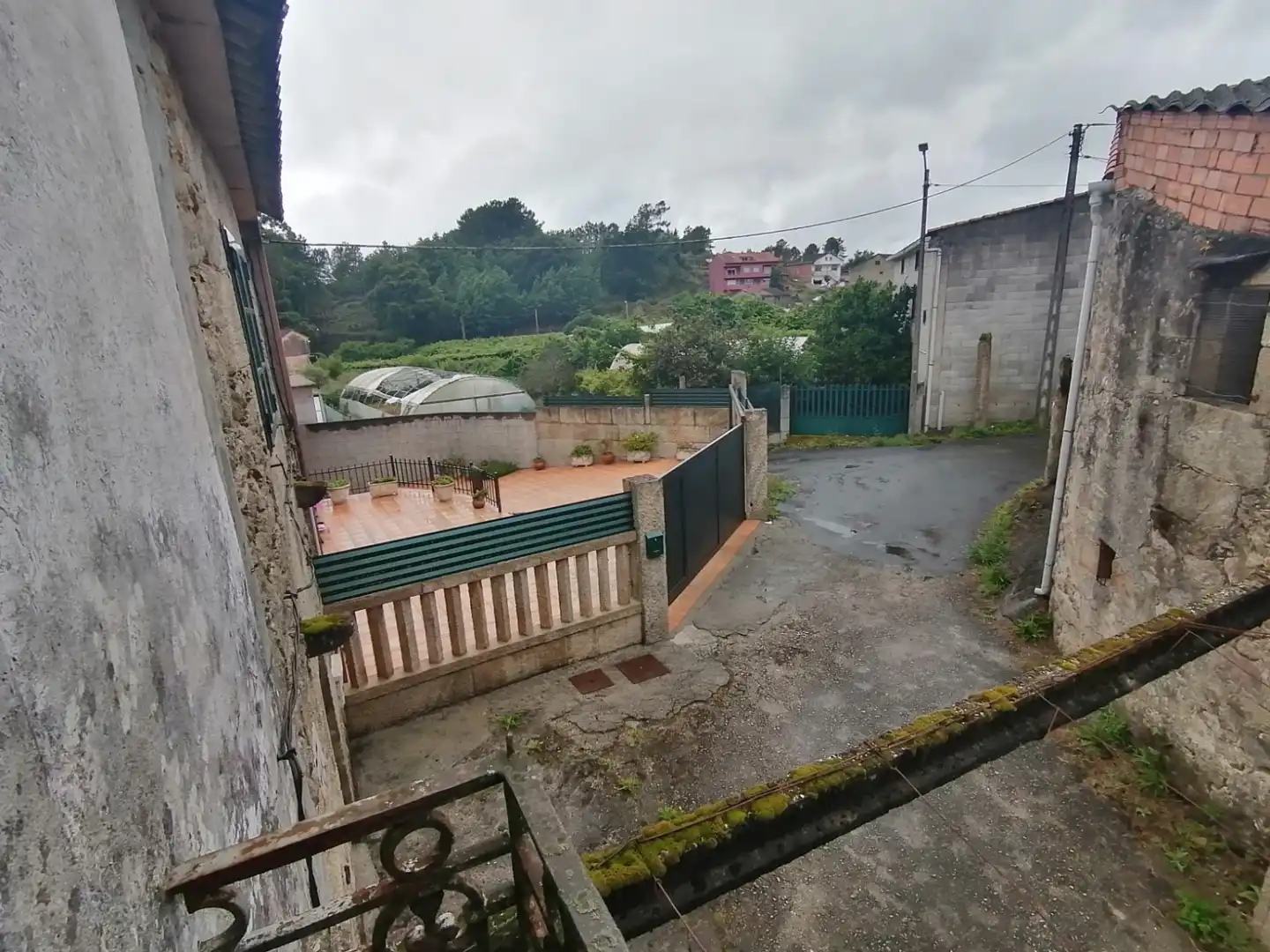 Vista exterior de Finca rústica en venda en Padrón amb Jardí privat