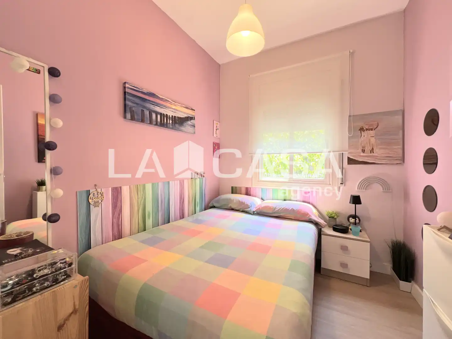 Schlafzimmer von Wohnung zum Verkauf in Badalona mit Balkon