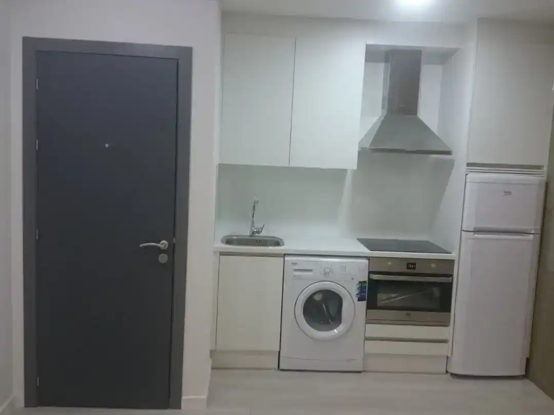 Cuina de Loft de lloguer en A Coruña Capital  amb Parquet i Moblat