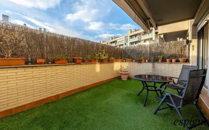 Terrace of Flat for sale in Sant Cugat del Vallès  with Heating, Private garden and Parquet flooring