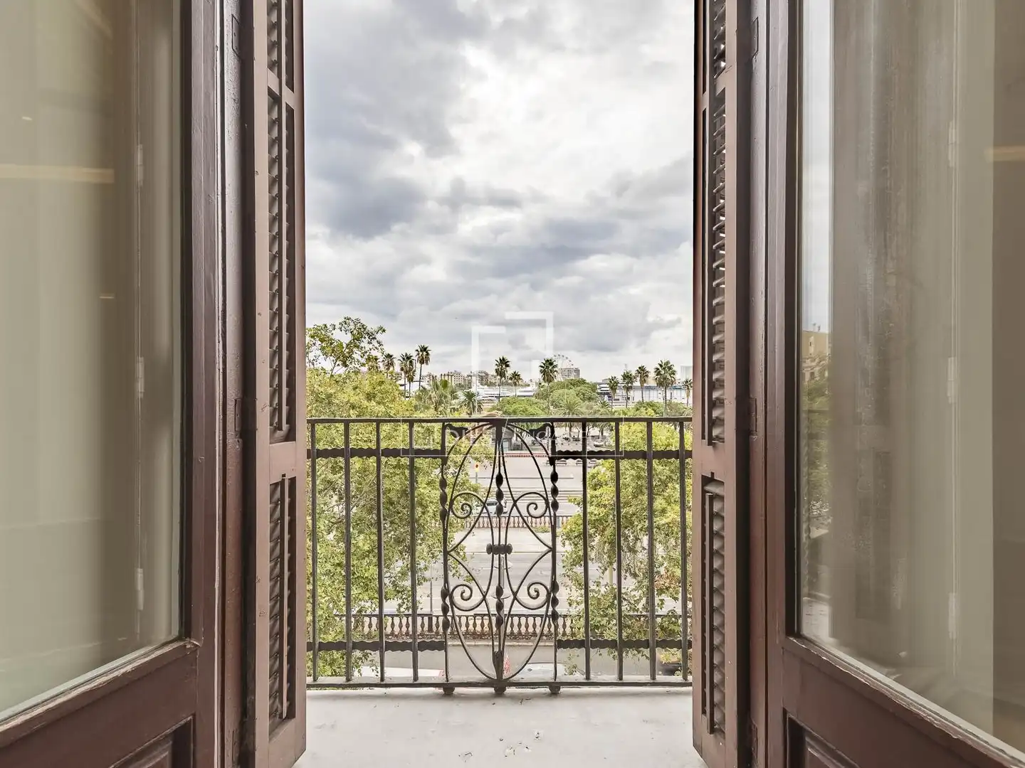 Balcony of Flat for sale in Barcelona  with Air Conditioner, Heating and Terrace