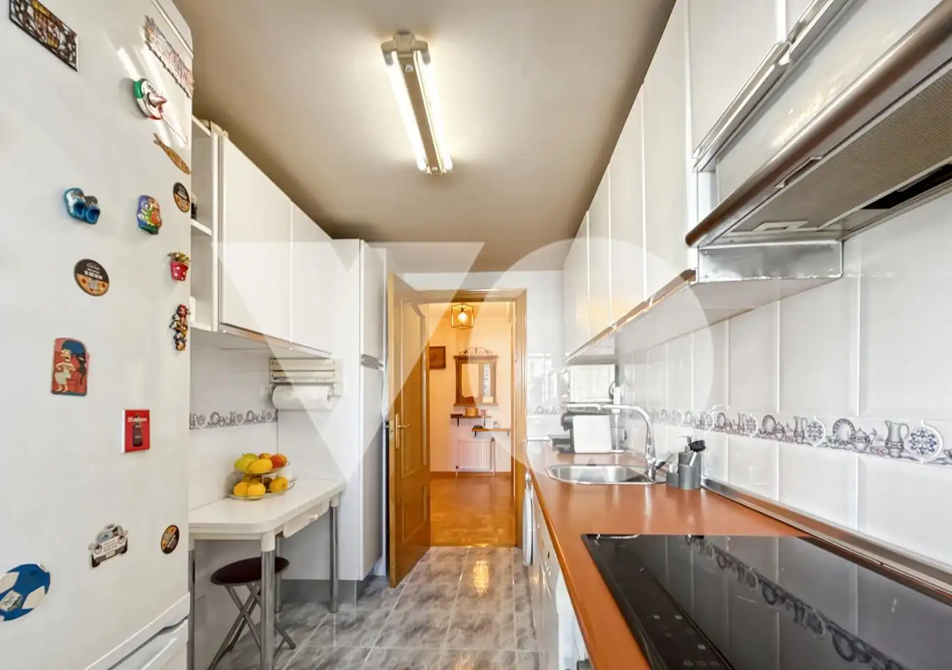 Cuina de Pis en venda en Madrid amb Calefacció, Parquet i Terrassa