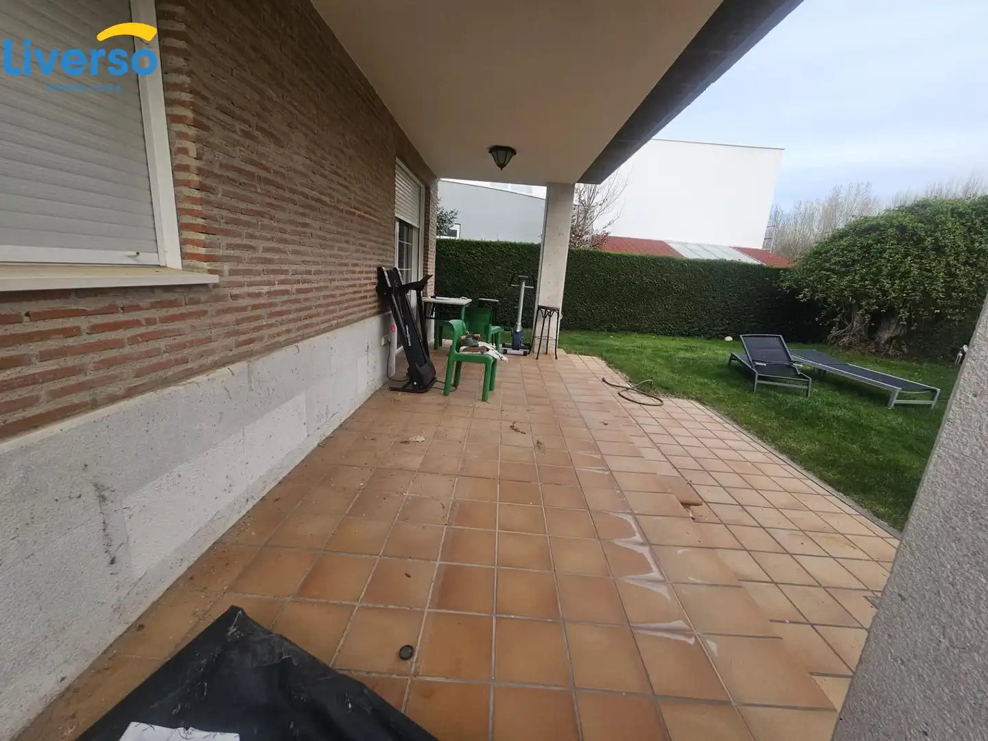 Terraza de Casa o chalet en venta en Castrillo del Val con Calefacción, Parquet y Terraza