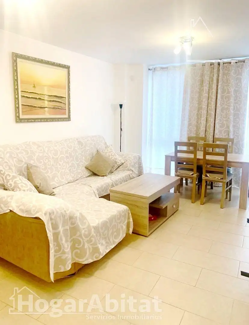 Sala de estar de Piso en venta en Sagunto / Sagunt con Aire acondicionado, Calefacción y Terraza