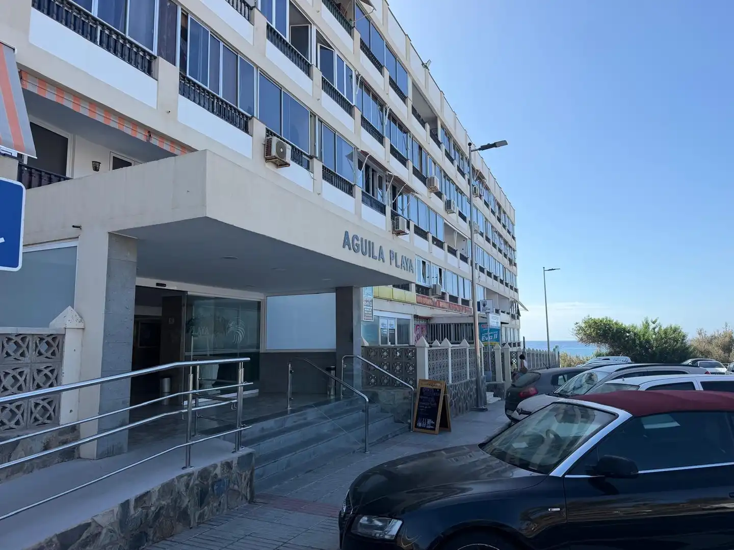 Außenansicht von Wohnungen zur Miete in San Bartolomé de Tirajana mit Möbliert und Gemeinschaftspool
