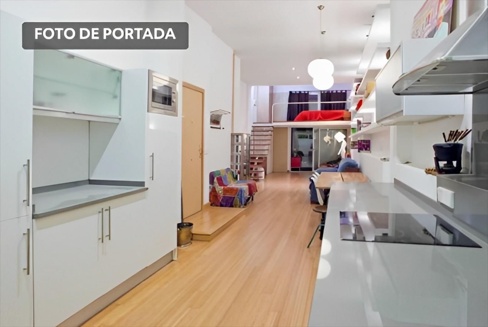 Bedroom of Duplex for sale in  Madrid Capital