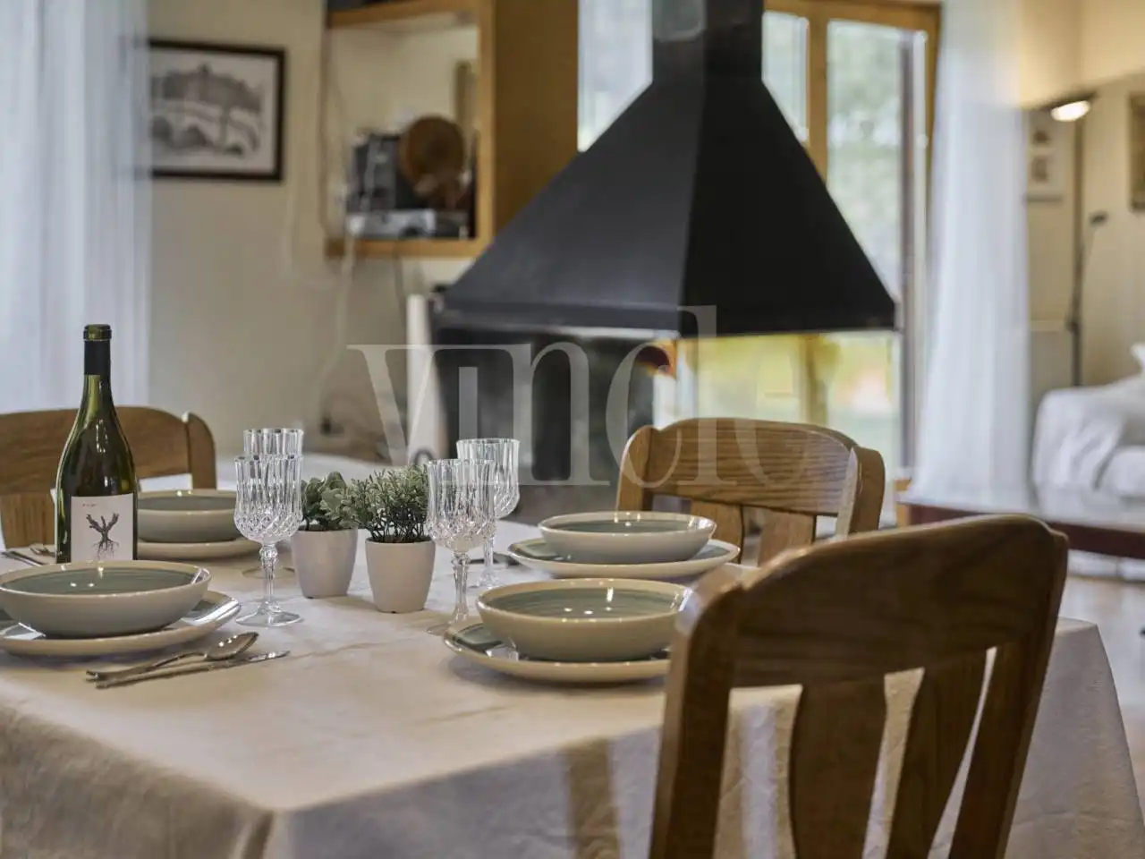 Dining room of Detached homes for sale in Puigcerdà  with Heating, Parquet flooring and Terrace