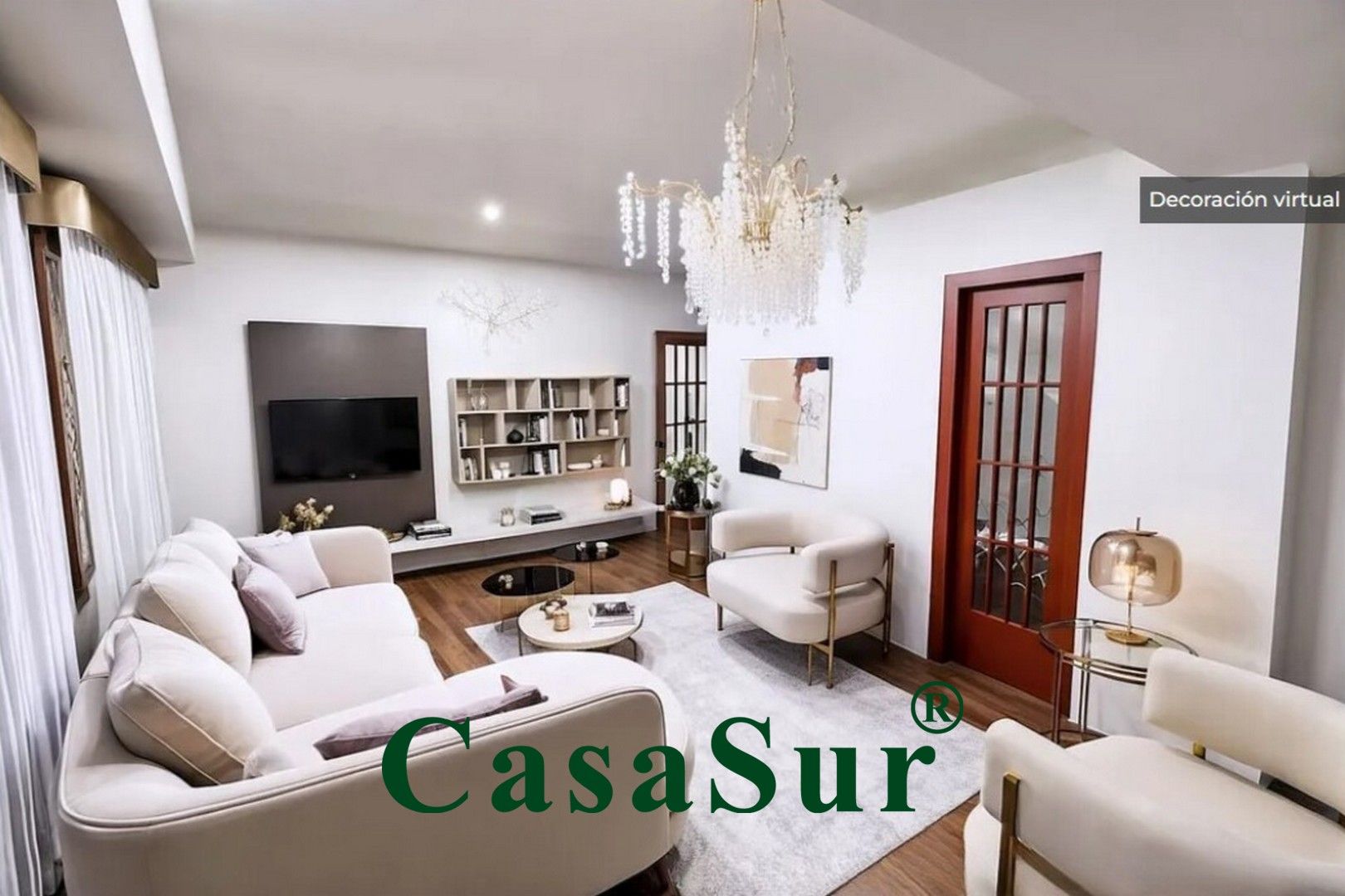 Sala de estar de Piso en venta en Valladolid Capital con Calefacción, Parquet y Terraza