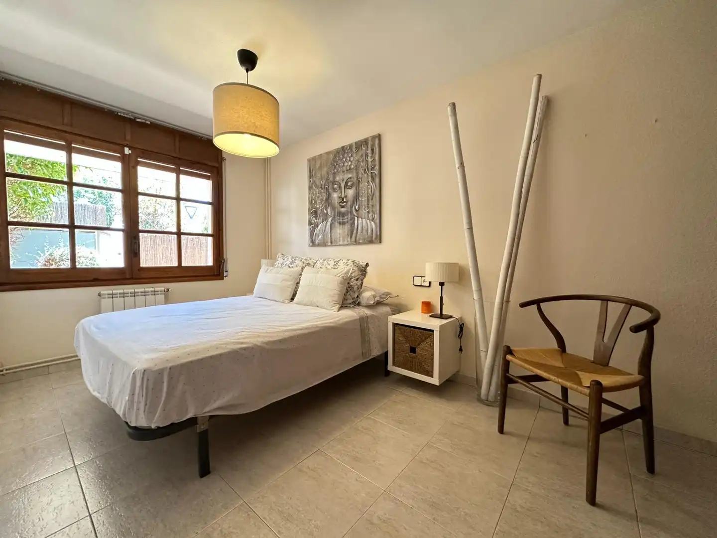 Bedroom of Houses for sale in Cunit  with Air Conditioner, Private garden and Terrace