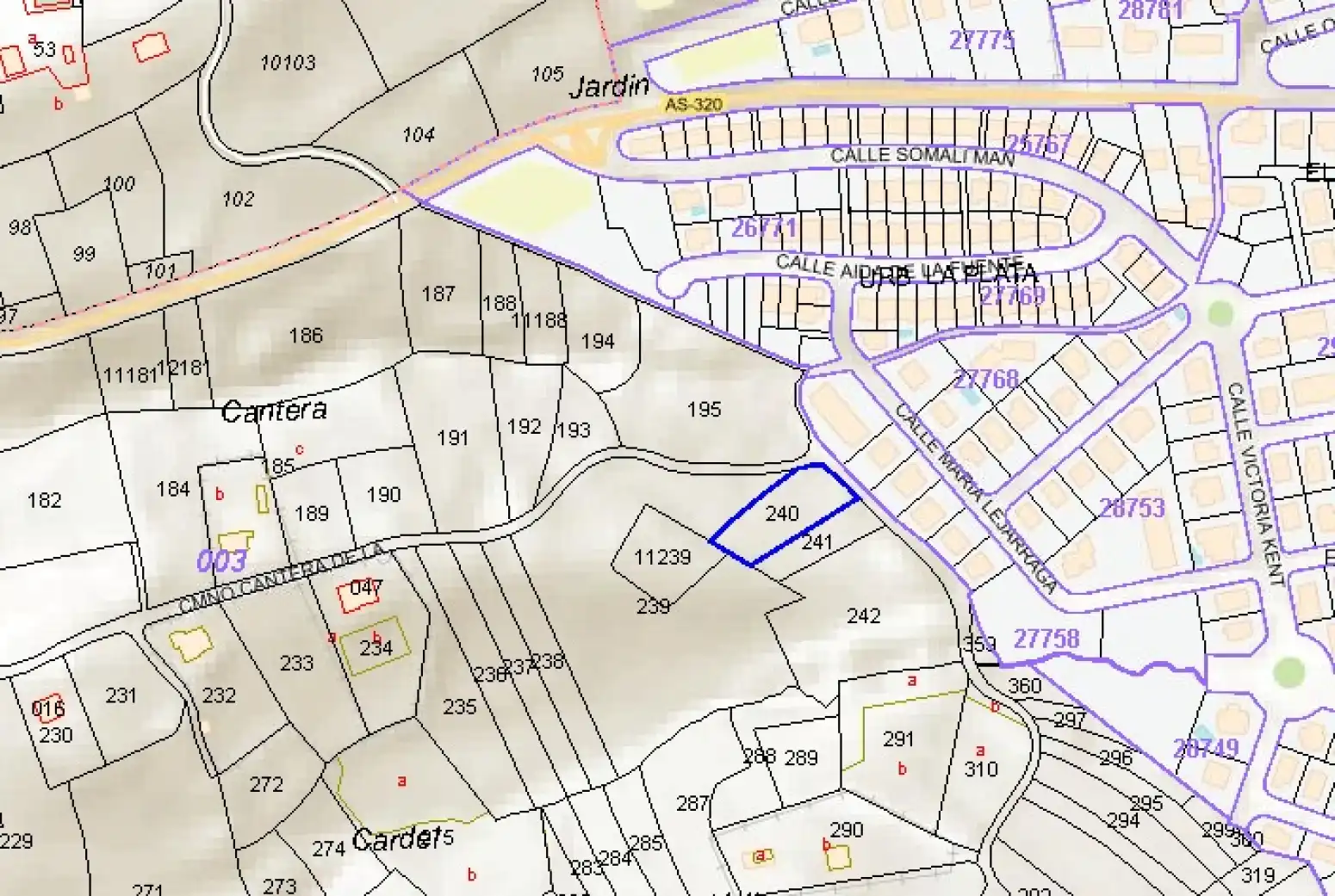 Terreno en venta en Camino de Gaxín, El Carbayedo - El Quirinal