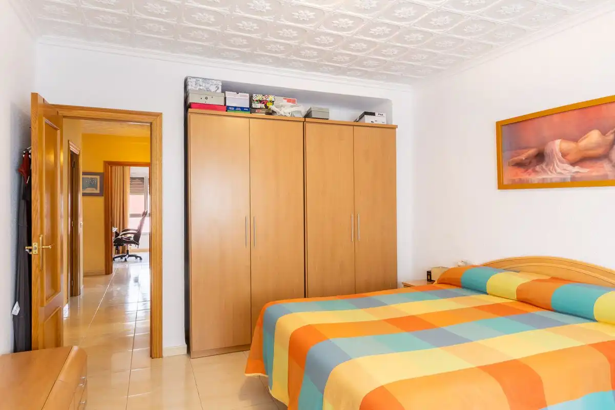 Schlafzimmer von Wohnung zum Verkauf in Moncada mit Heizung, Terrasse und Balkon