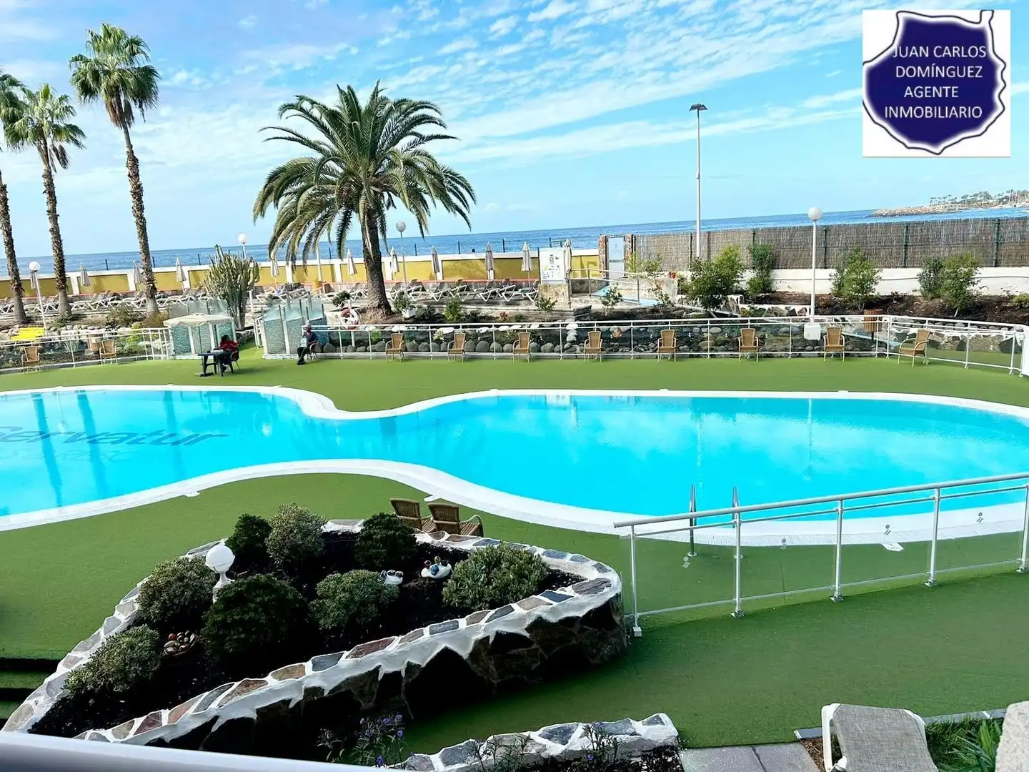 Swimming pool of Apartments for rent in Mogán  with Terrace, Furnished and Community pool