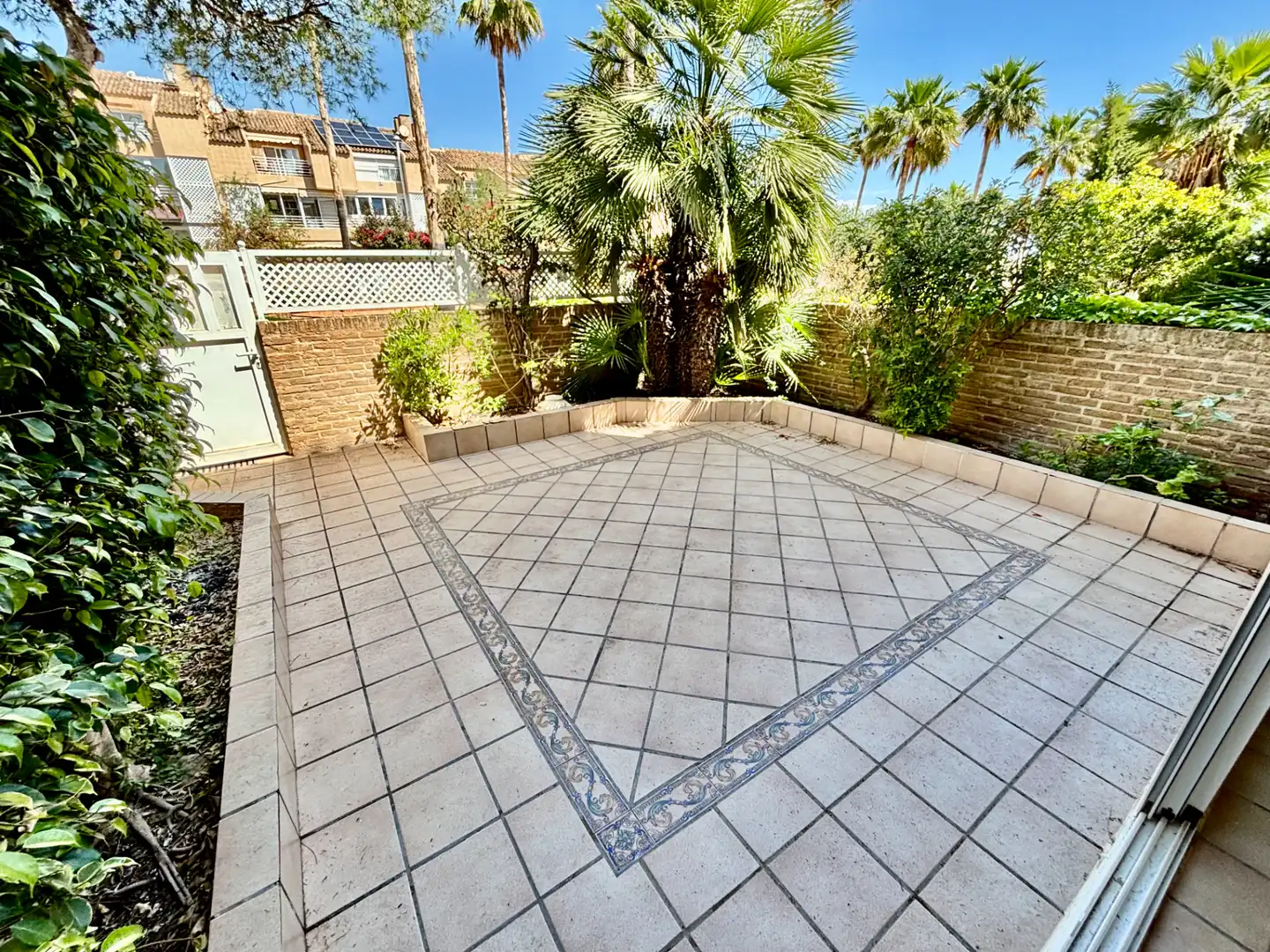 Terraza de Casa adosada en venta en Alicante / Alacant con Aire acondicionado, Jardín privado y Terraza