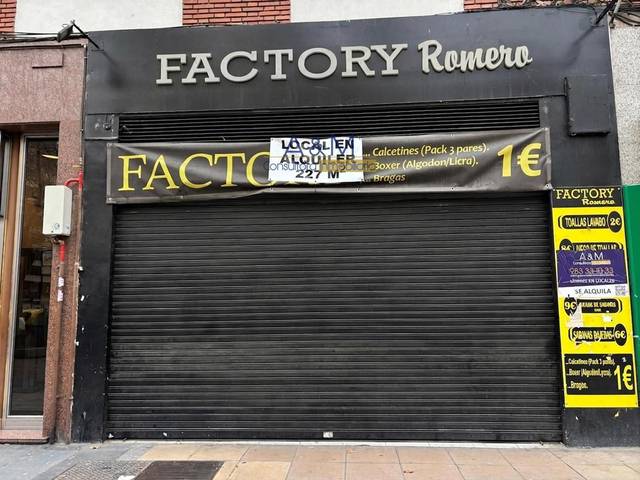 Local comercial en Alquiler en Paseo Zorrilla en Campo Grande