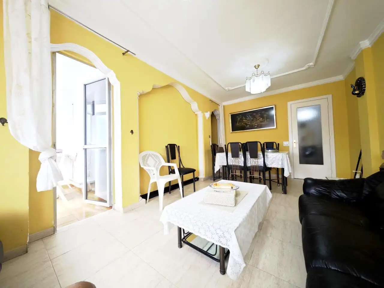Esszimmer von Wohnung zur Miete in San Bartolomé de Tirajana mit Klimaanlage, Terrasse und Möbliert