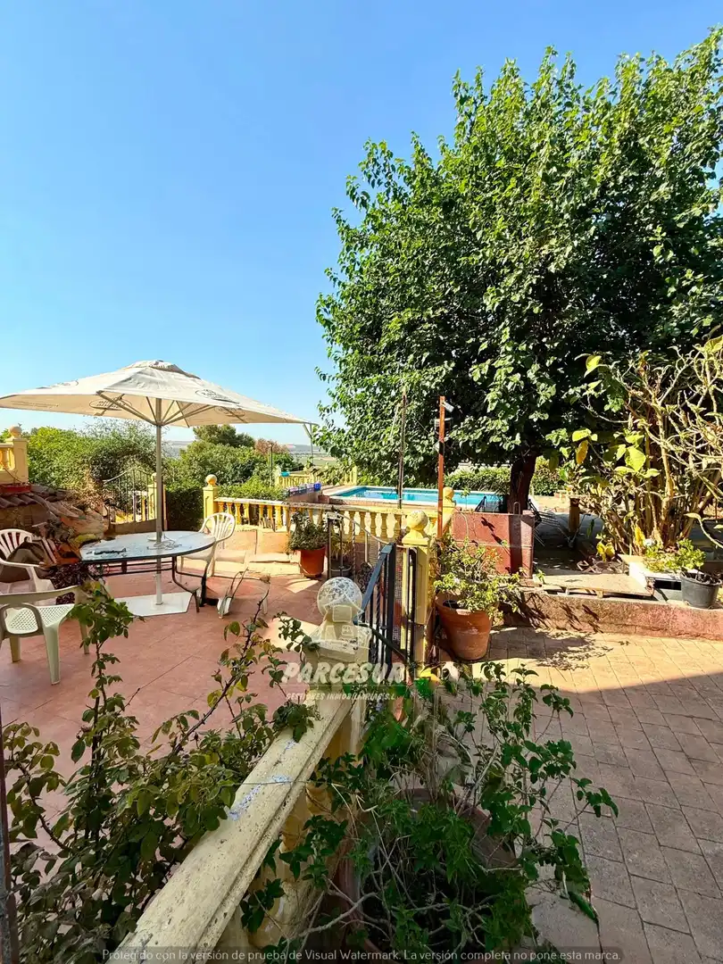 Garden of Houses for sale in Almodóvar del Río  with Air Conditioner, Private garden and Terrace