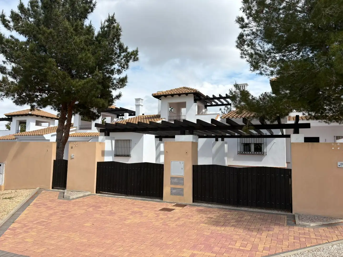 Vista exterior de Casa o chalet en venta en Fuente Álamo de Murcia con Aire acondicionado, Calefacción y Jardín privado