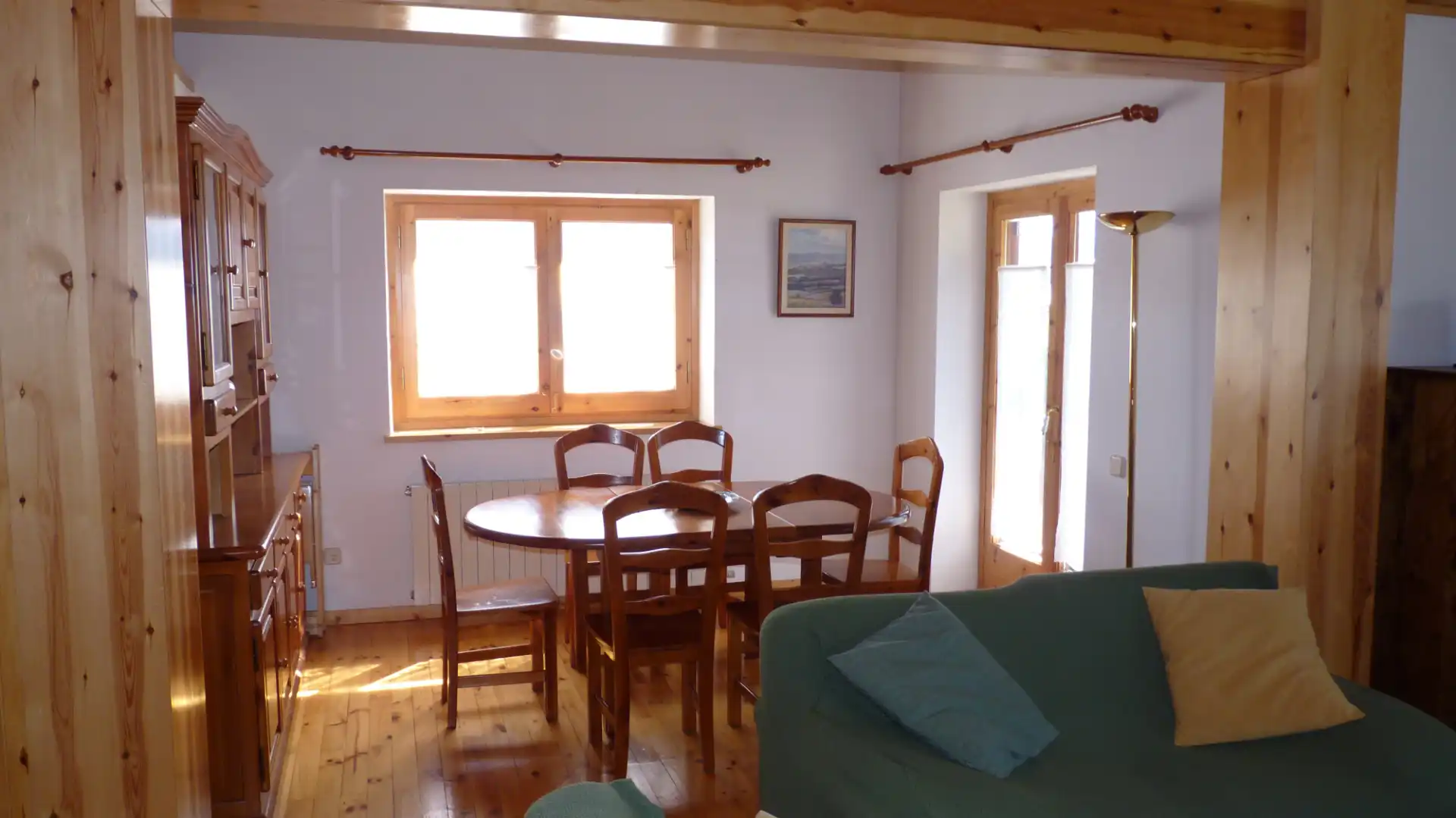Comedor de Apartamento de alquiler en Llívia con Calefacción, Parquet y Trastero