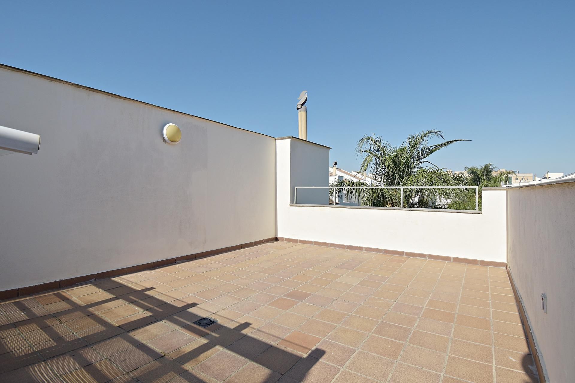 Terrace of Single-family semi-detached for sale in Jerez de la Frontera  with Air Conditioner, Heating and Private garden